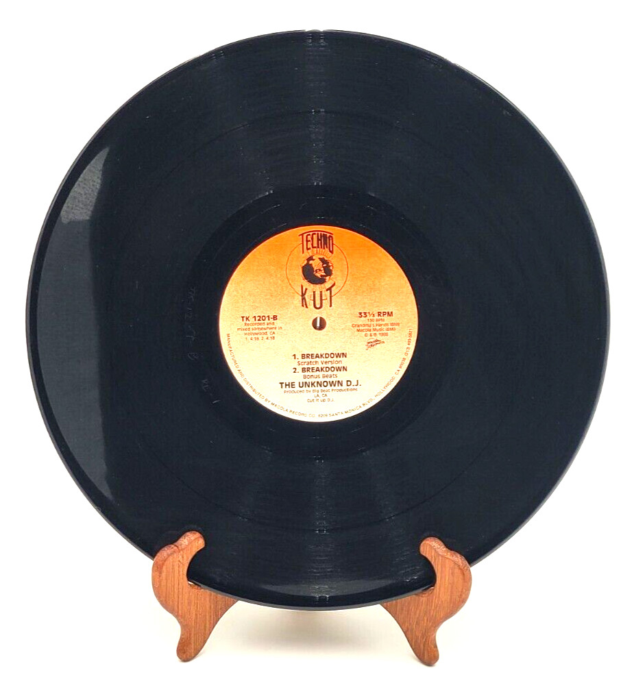 1988 Unknown D.J. Breakdown Dance Your Pants Off 12″ Single Vinyl Record Macola