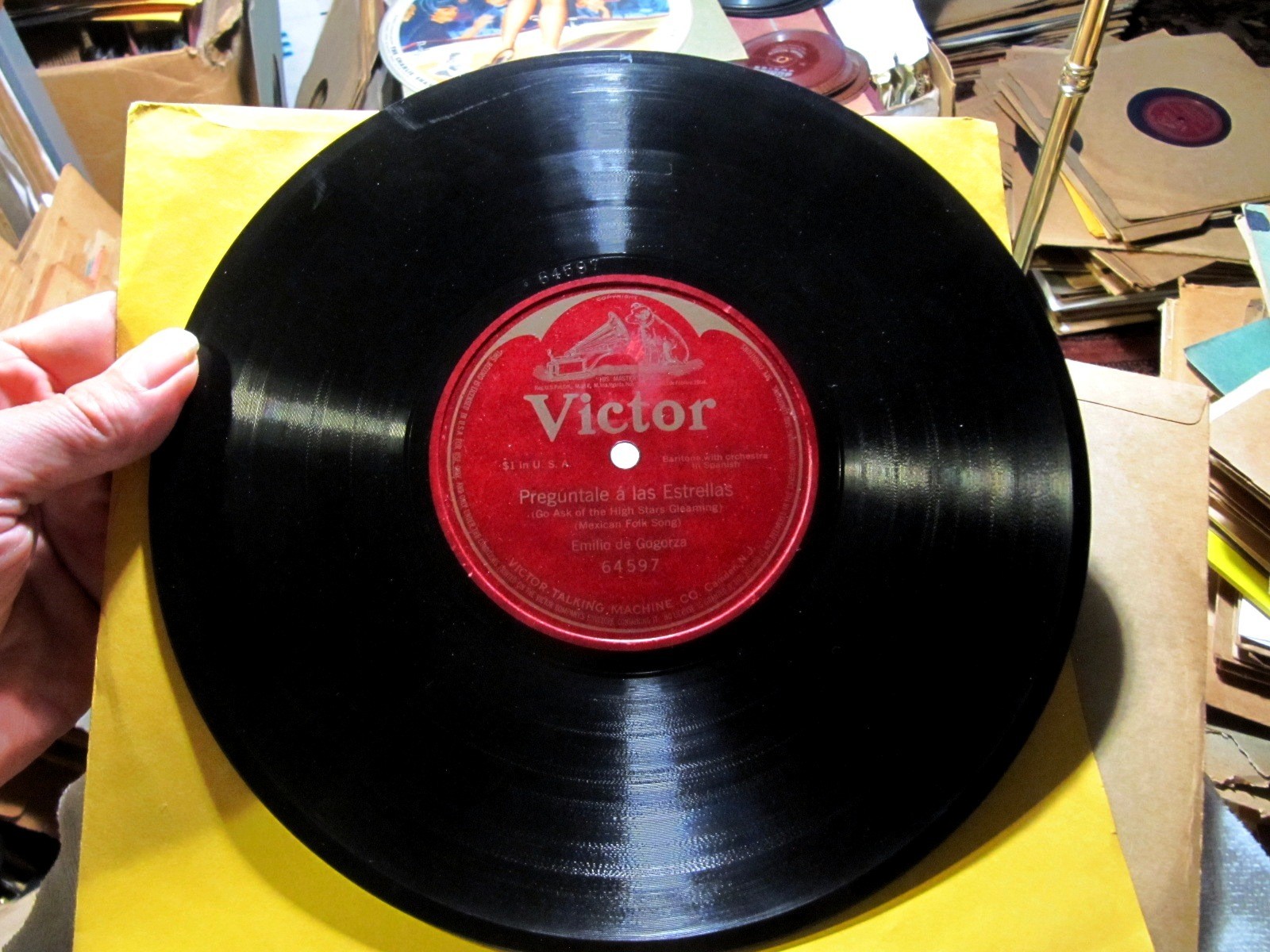 Mexican Folk Pasquale Bianculli MANDOLIN 1916 GOGORZA PREGUNTALE A LAS ESTRELLAS
