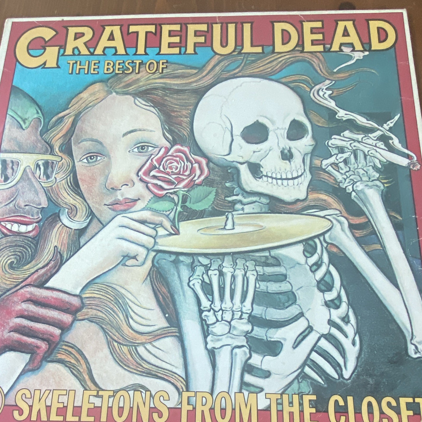 Grateful Dead Best Of Skeletons From The Closet Record LP 1974 Vg+ Condition
