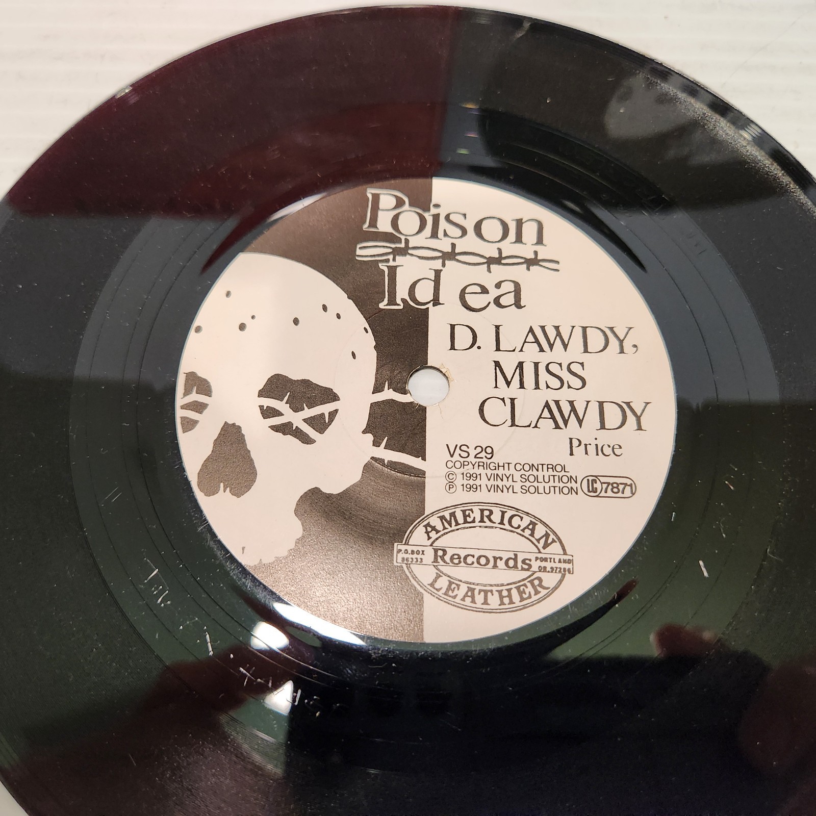 Poison Idea – 1991 Official Bootleg 2 x 7” Vinyl Solution UK London RARE