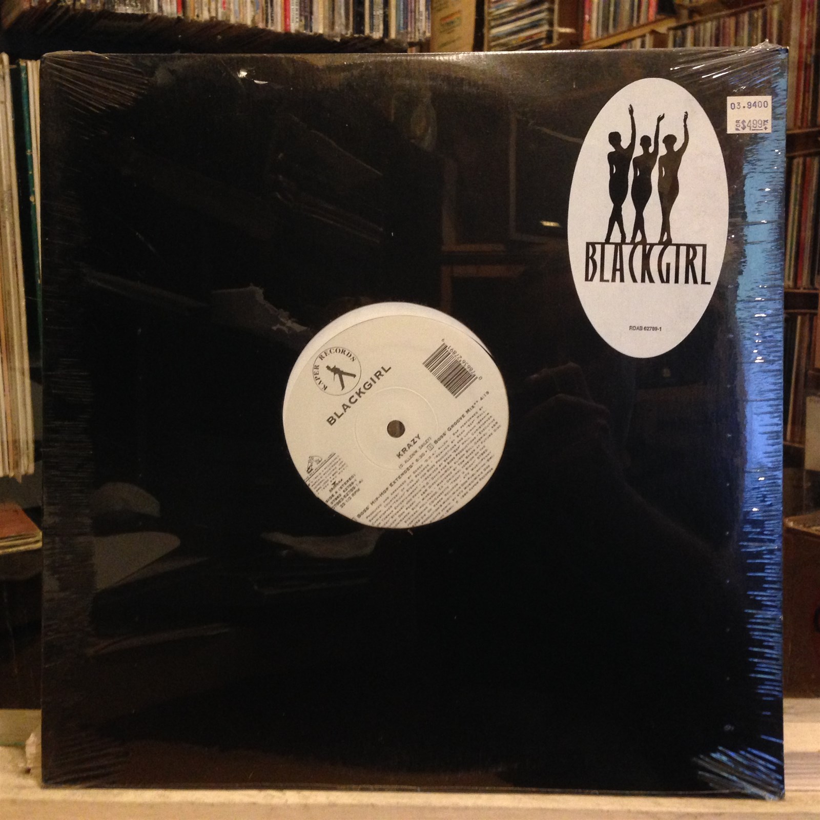 [SOUL/FUNK/JAZZ]~SEALED 12″~BLACKGIRL~Krazy~[x5 Mixes/Remixes]~[1994~KAPER Iss]