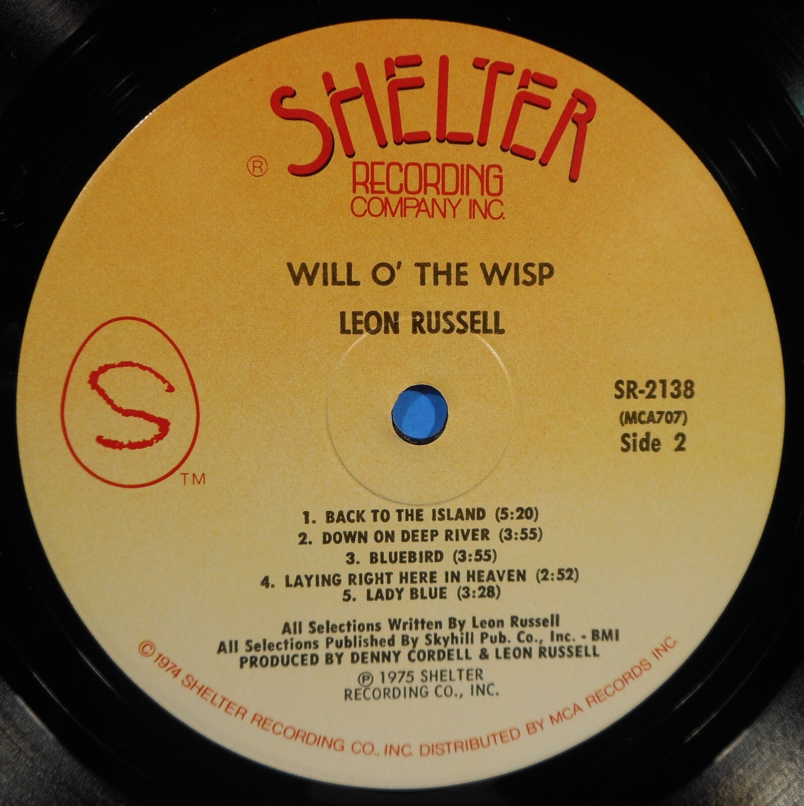 LEON RUSSELL WILL O’ THE WISP 1975 ORIGINAL PRESS GREAT CONDITION! VG+/VG+!!C