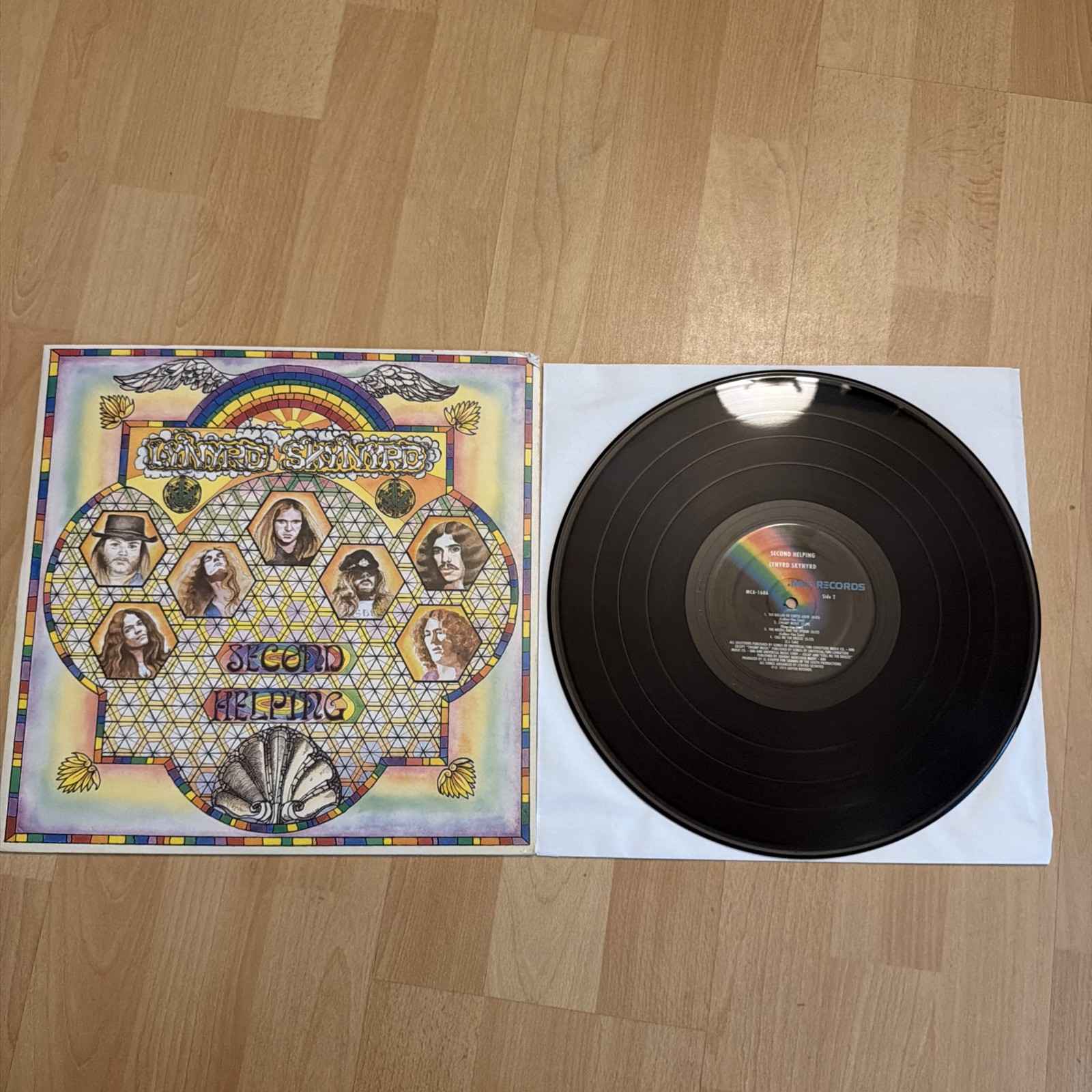 Lynyrd Skynyrd LP “Second Helping” 1st Press Sounds of the South MCA 413 VG++
