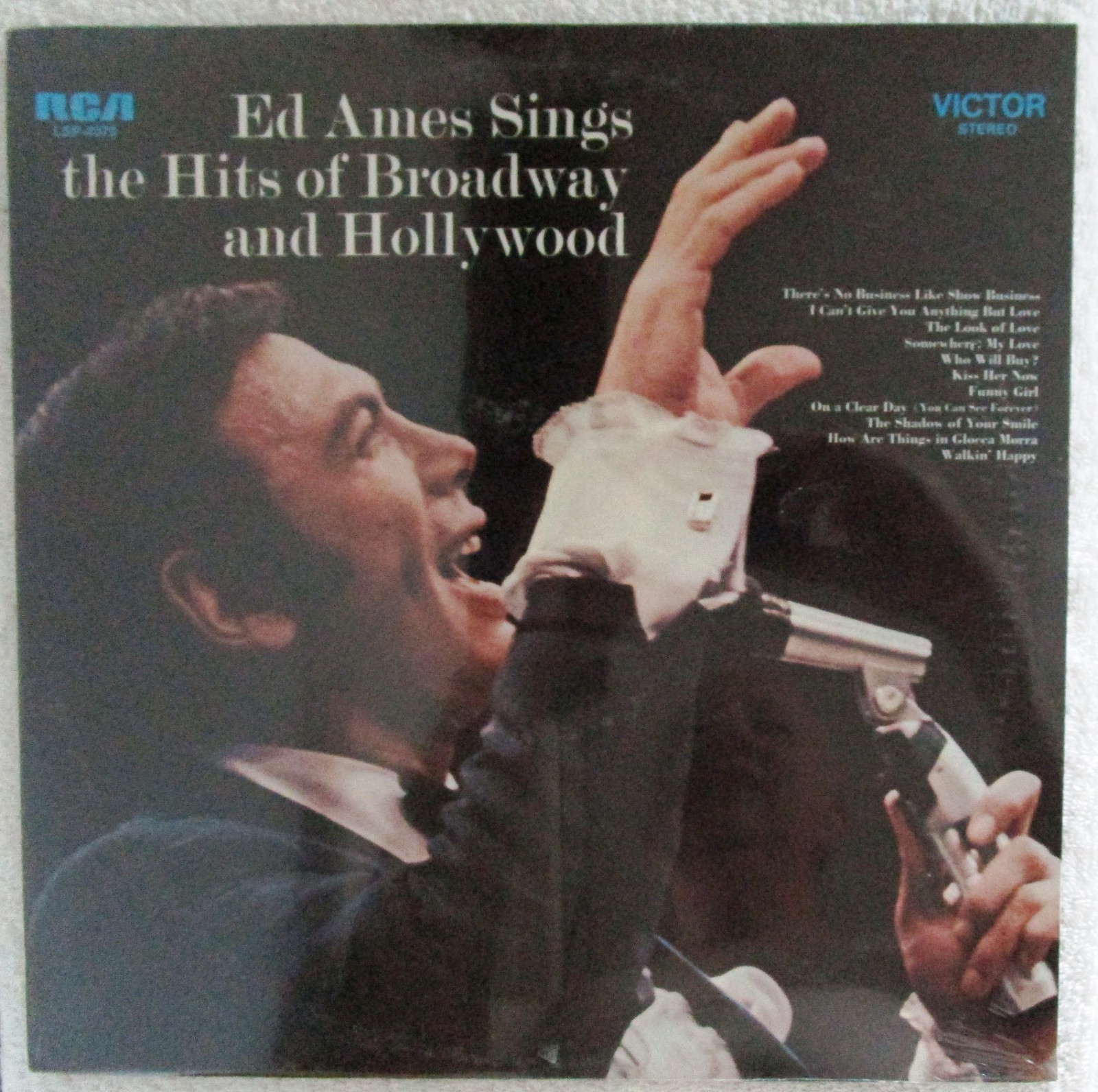NEW/SEALED ED AMES SING THE HITS OF BROADWAY AND HOLLYWOOD LP