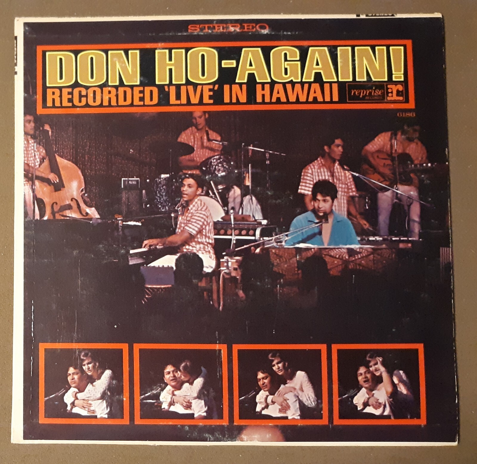 Don Ho Again Recorded Live in Hawaii by Reprise Records 33rpm VINYL LP Record