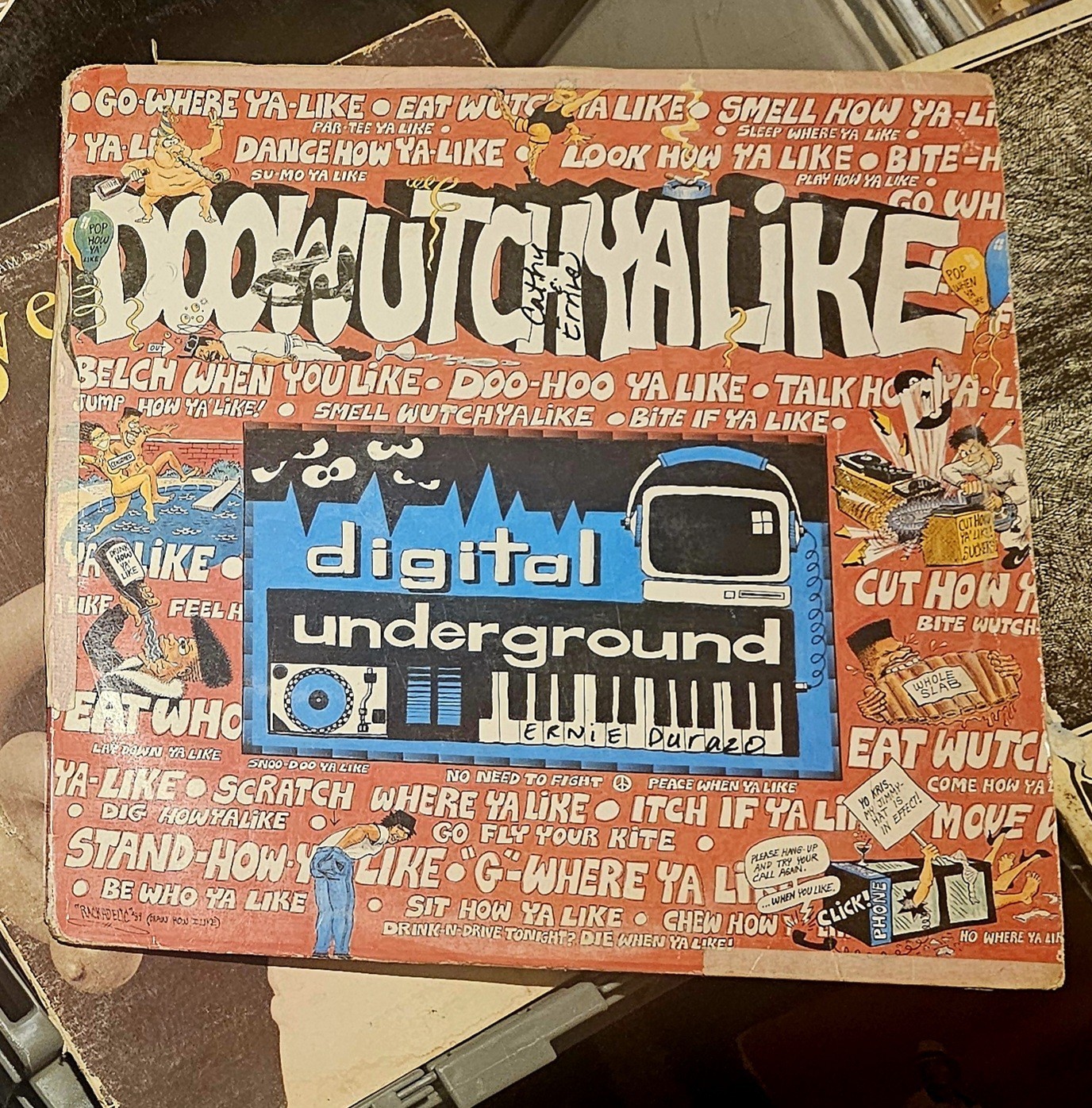 Digital Underground/ Doowutchyalike , 12” Vinyl Bay Area Rap