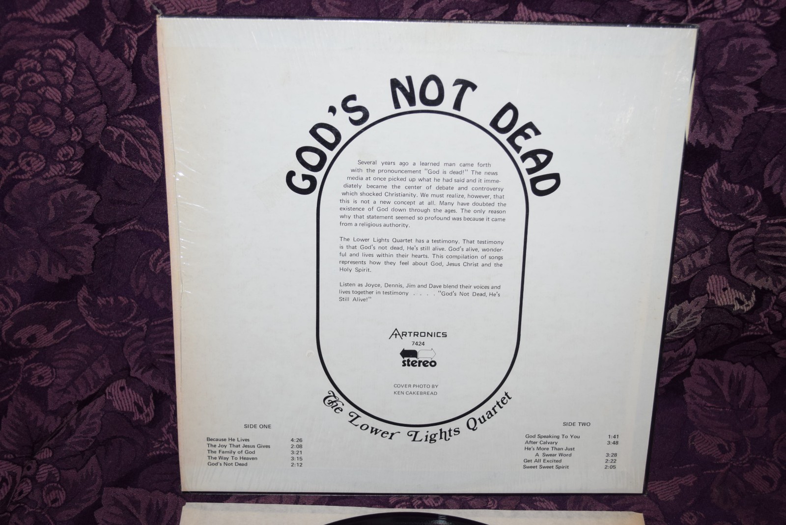 Lower Lights Quartet – God’s Not Dead 1974 Artonics Shrink Christian folk NM/EX