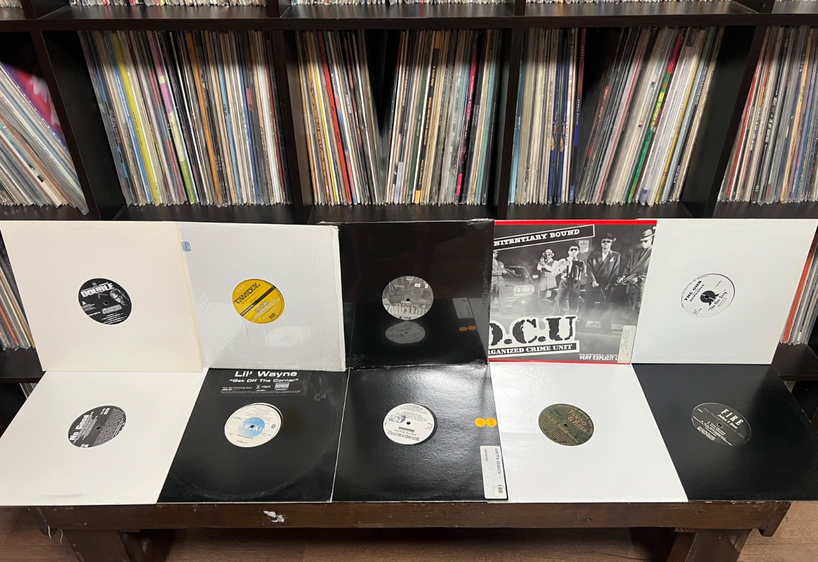 Lot of 10 Gangsta Rap 12″ Single Vinyl Records Outlawz San Francisco
