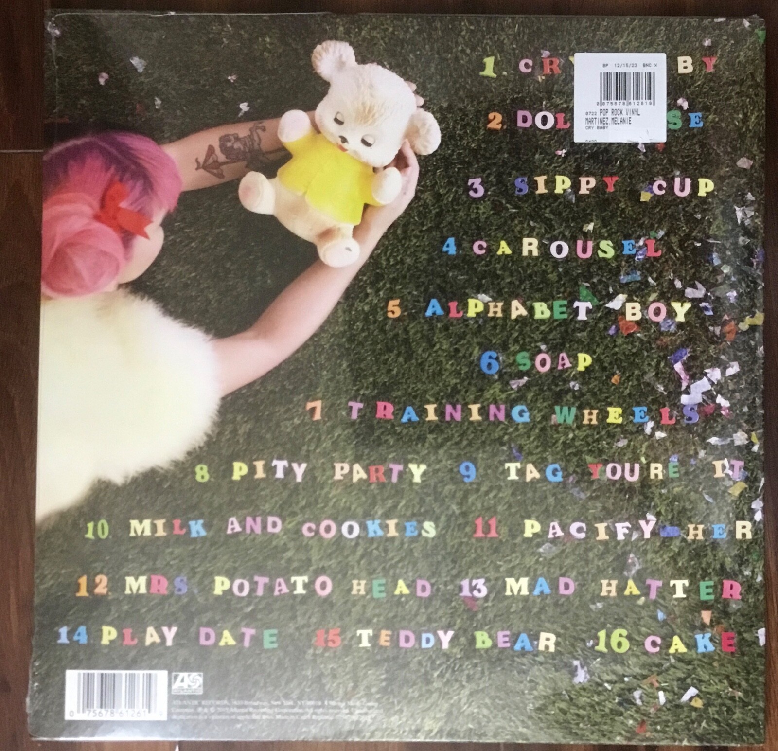 MELANIE MARTINEZ CRY BABY TRANSLUCENT PINK MARBLE VINYL 2Lp