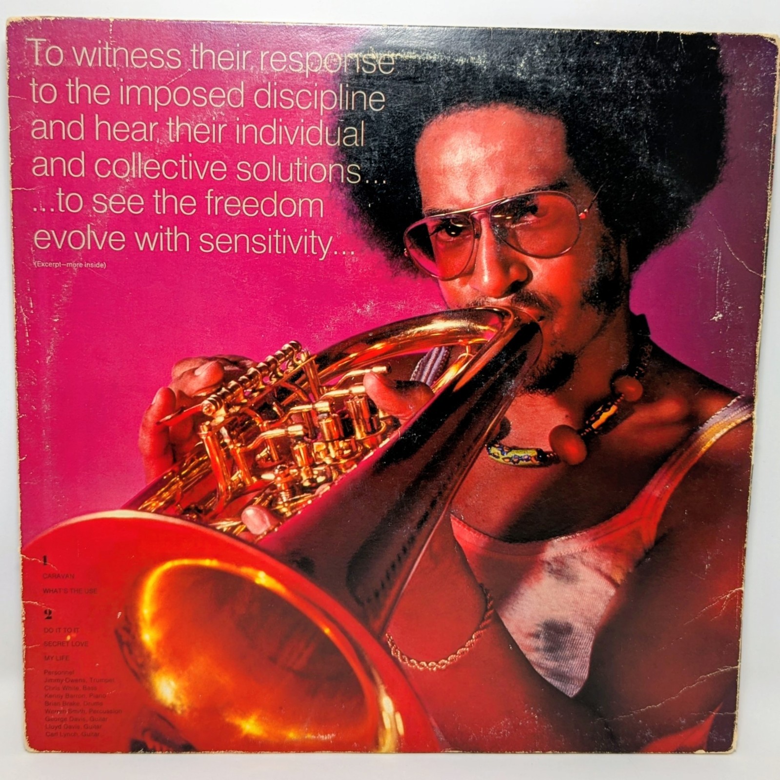 JIMMY OWENS – SELF TITLED – JAZZ LP HORIZON SP 712 GATEFOLD