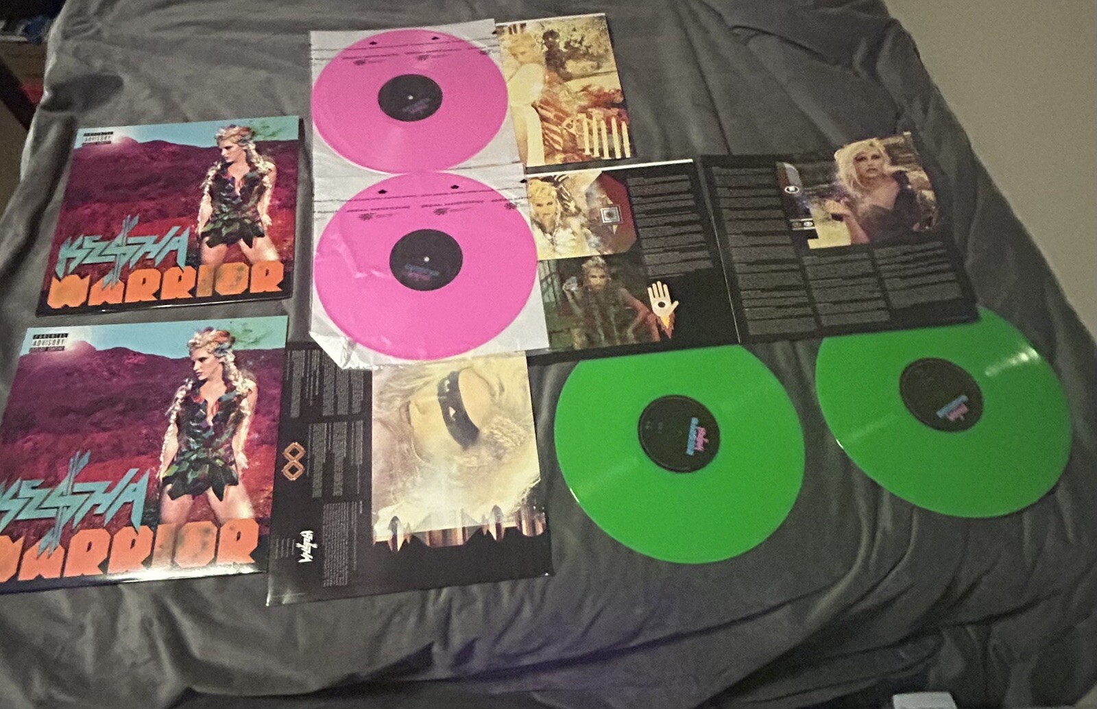 *MINT* Kesha- Warrior (Pink And Green Exclusive Pressing)
