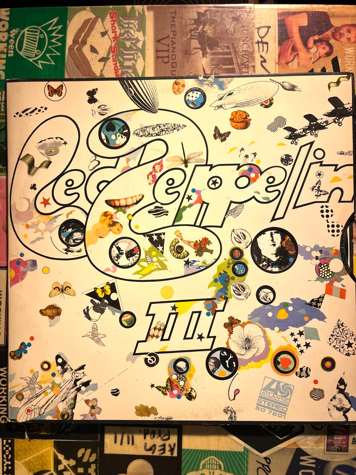 Led Zeppelin III – LP 1970 Original 1st US Press PR – Presswell SD7201 Gatefold