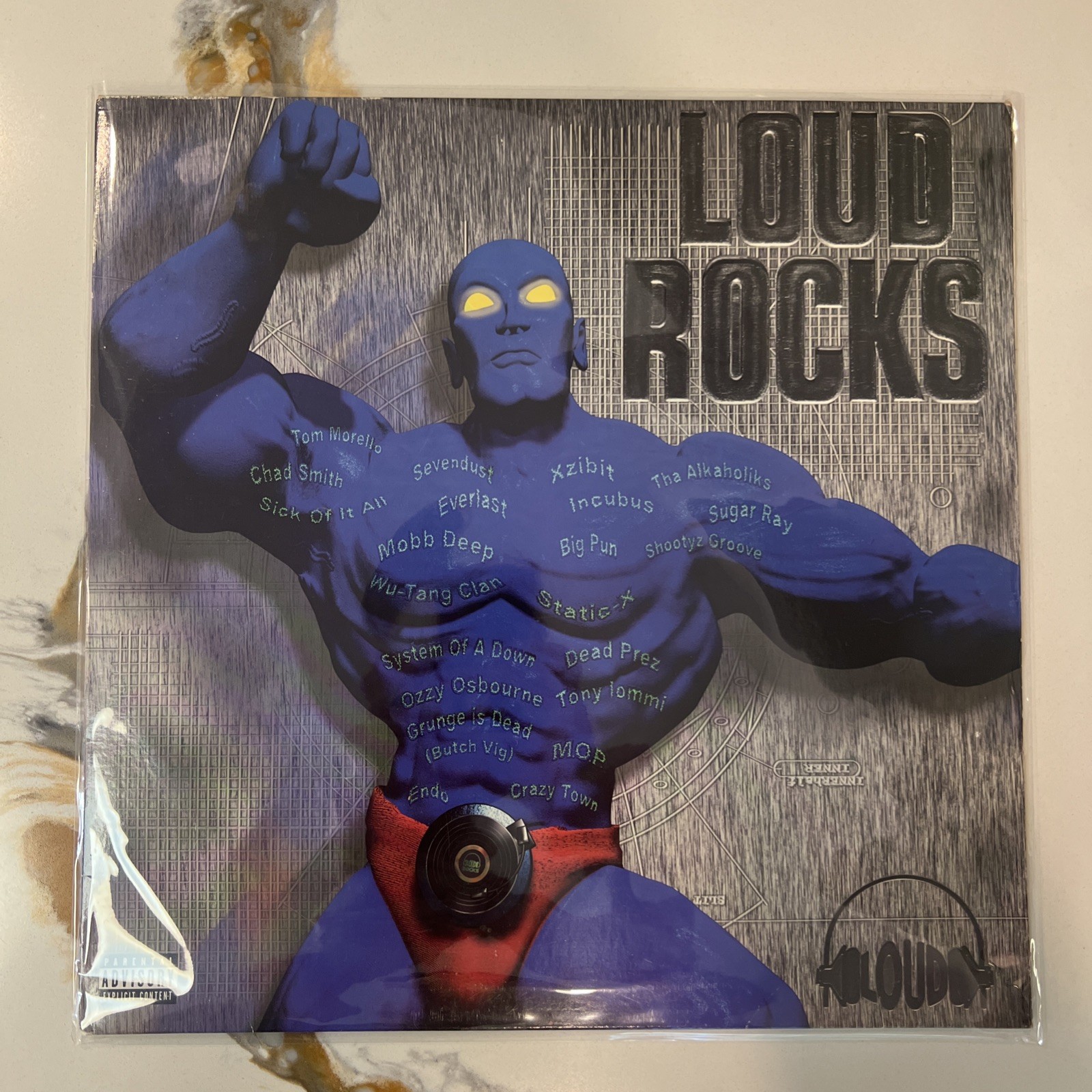 RARE! “Loud Rocks” Original Pressing – Various Artists Rap / Rock Mashup READ