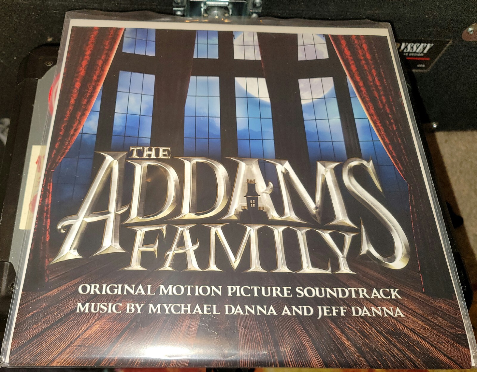 The Addams Family Soundtrack ETR Test Pressing Black Vinyl #24/24