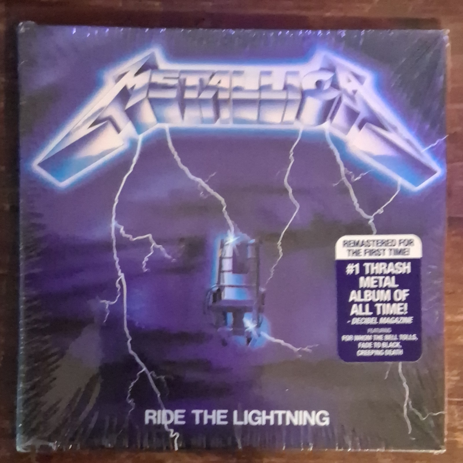 Metallica Ride the Lightning Remastered CD Elektra Sealed