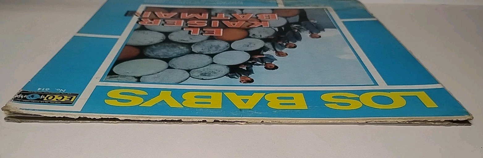 Los Babys – El Kaiser Batman Vinyl LP Latin pop rock ECO-614 Rare Hard To Find