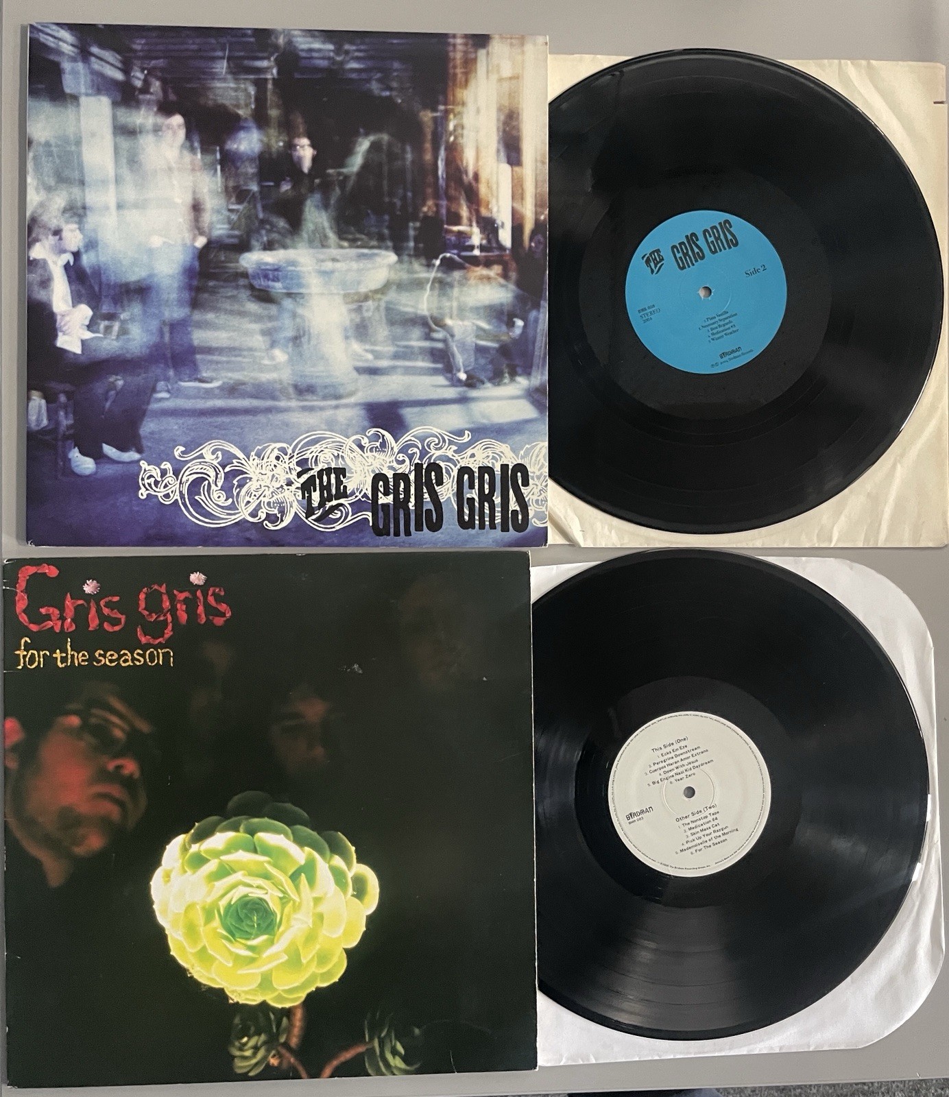 The Gris Gris “For The Season” & “S/T” 2LP’s Vinyl Lot San Francisco Garage Punk