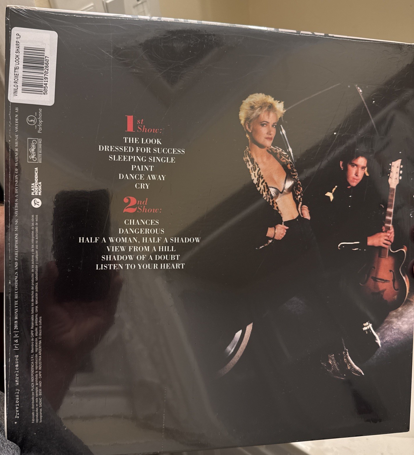 ROXETTE Look Sharp! Vinyl LP EMI Record LP – Sealed