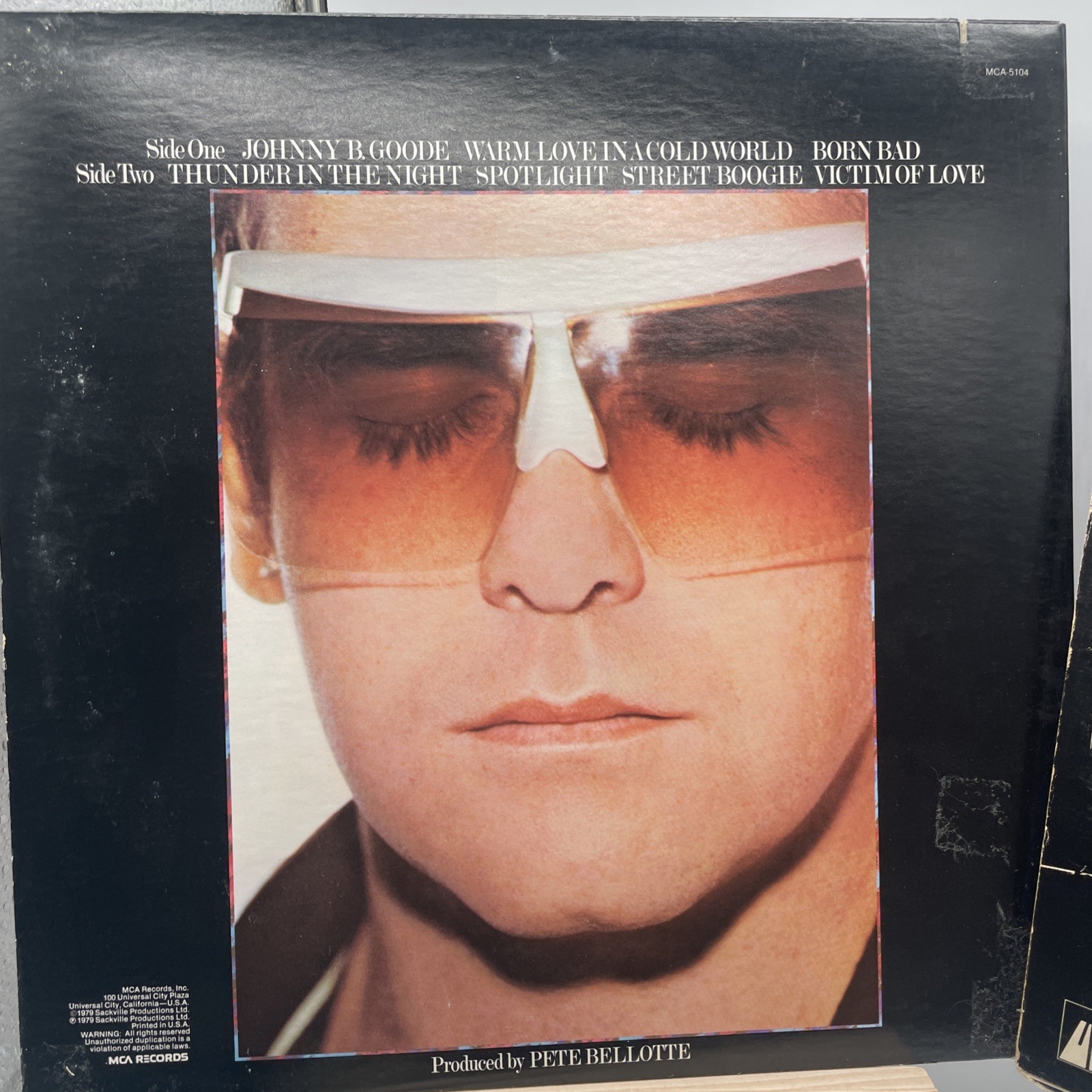 Elton John – 11 17 70 & Victim of Love 2 Album Lot