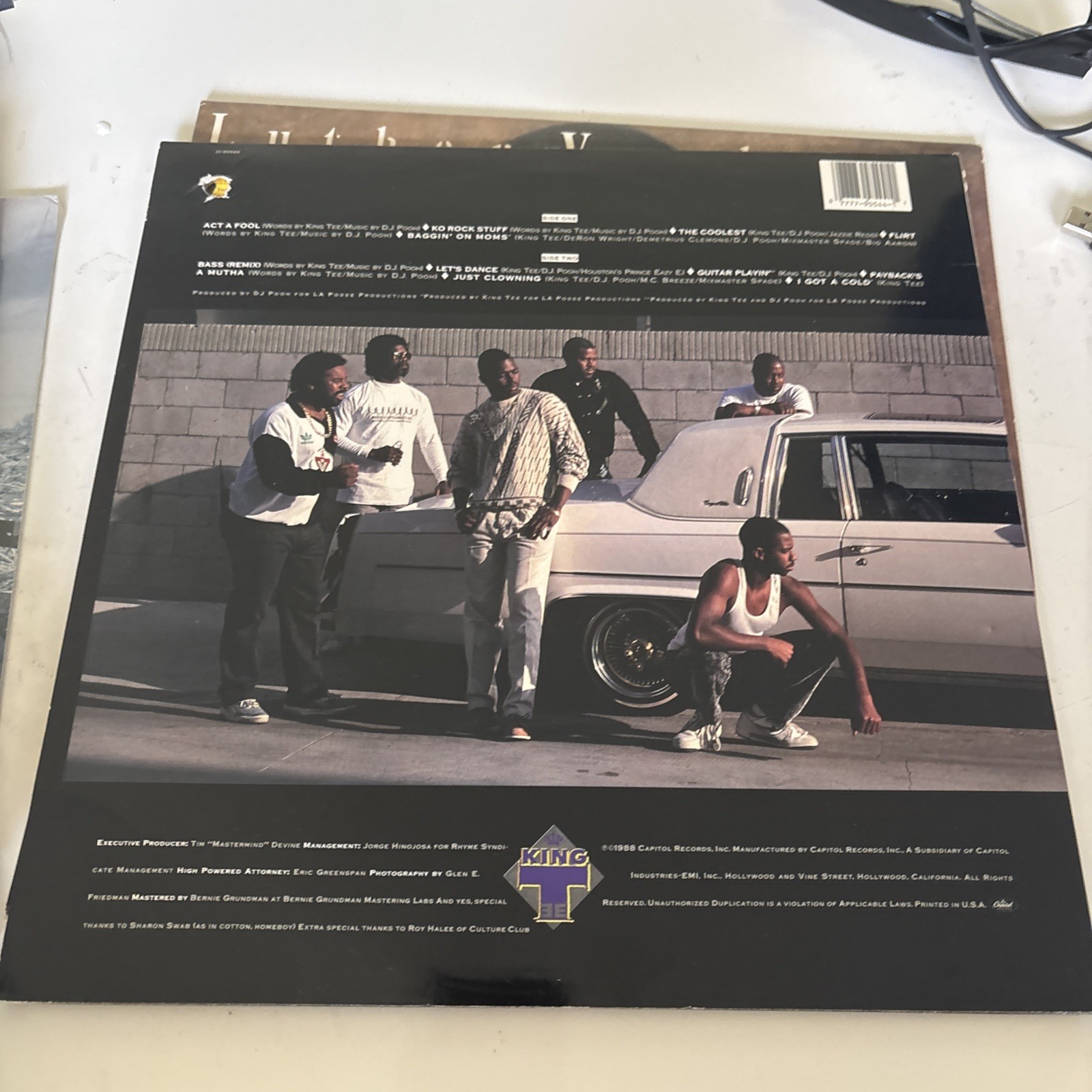 KING T ACT A FOOL VINYL VG++
