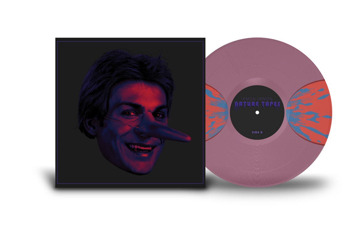 Lemon Demon – Nature Tapes / Vinyl 12″ on Purple and Red