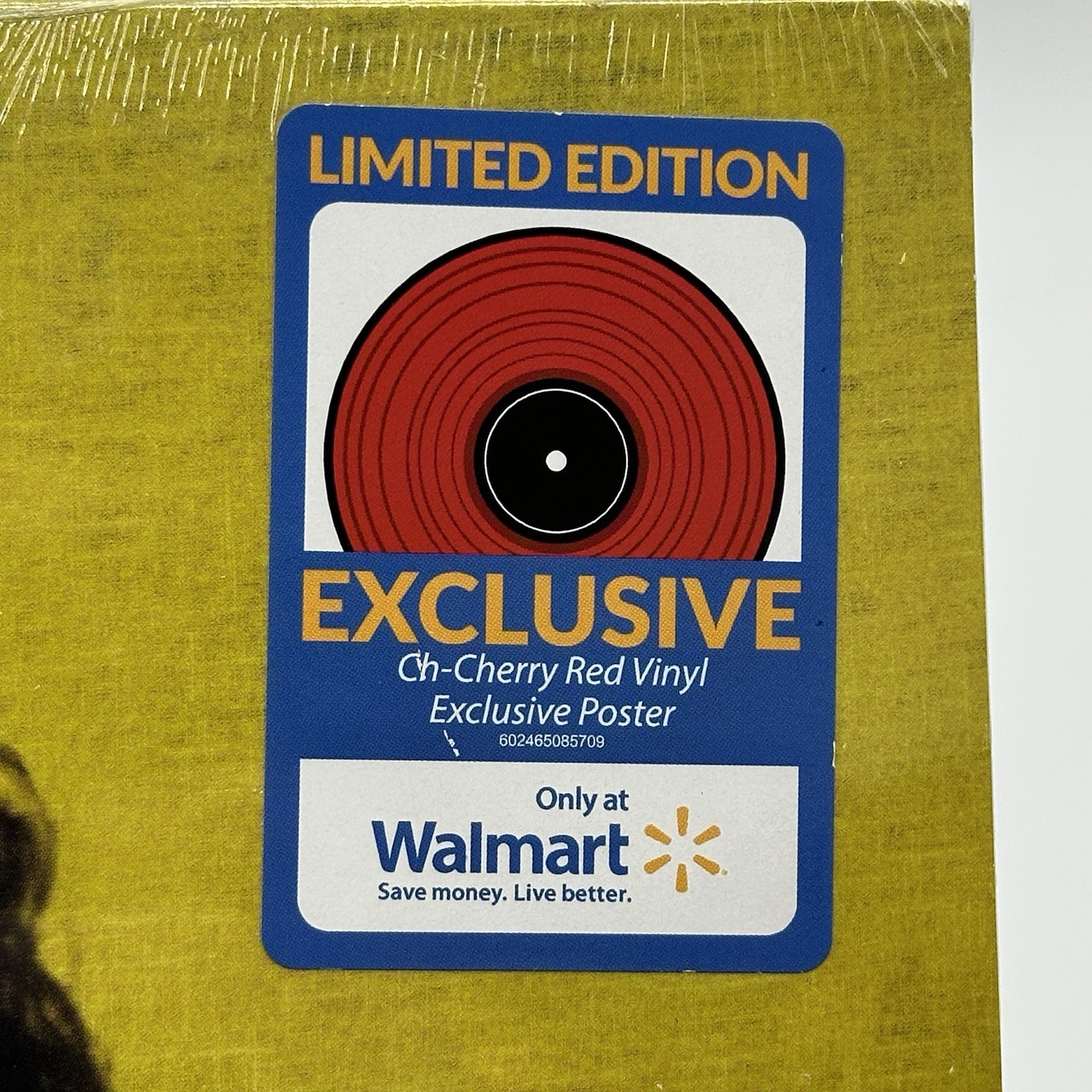 Conan Gray – Found Heaven Walmart Exclusive Cherry Red Vinyl + Poster TORN SEAL