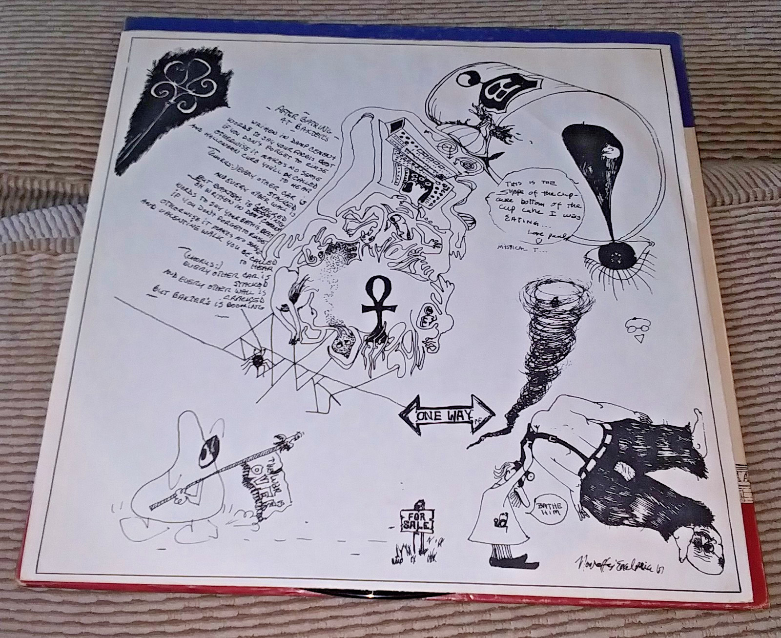 AFTER BATHING AT BAXTER’S / JEFFERSON AIRPLANE 1971 RCA LP LSP-4545 RE w/Inner