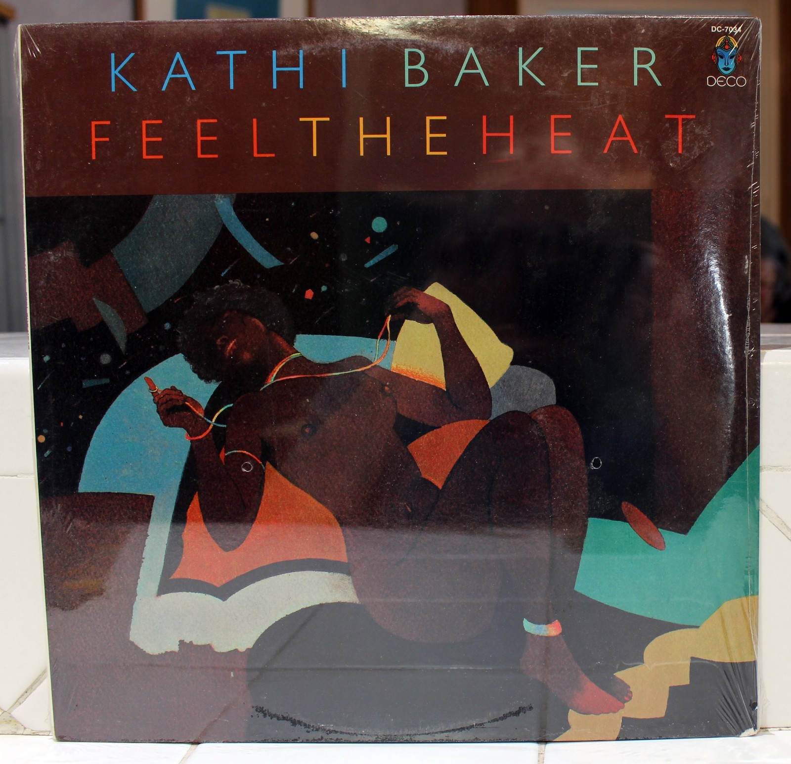 Rare Disco/Funk LP – Kathi Baker – Feel The Heat – Deco # DC-7034 – NEW / SEALED