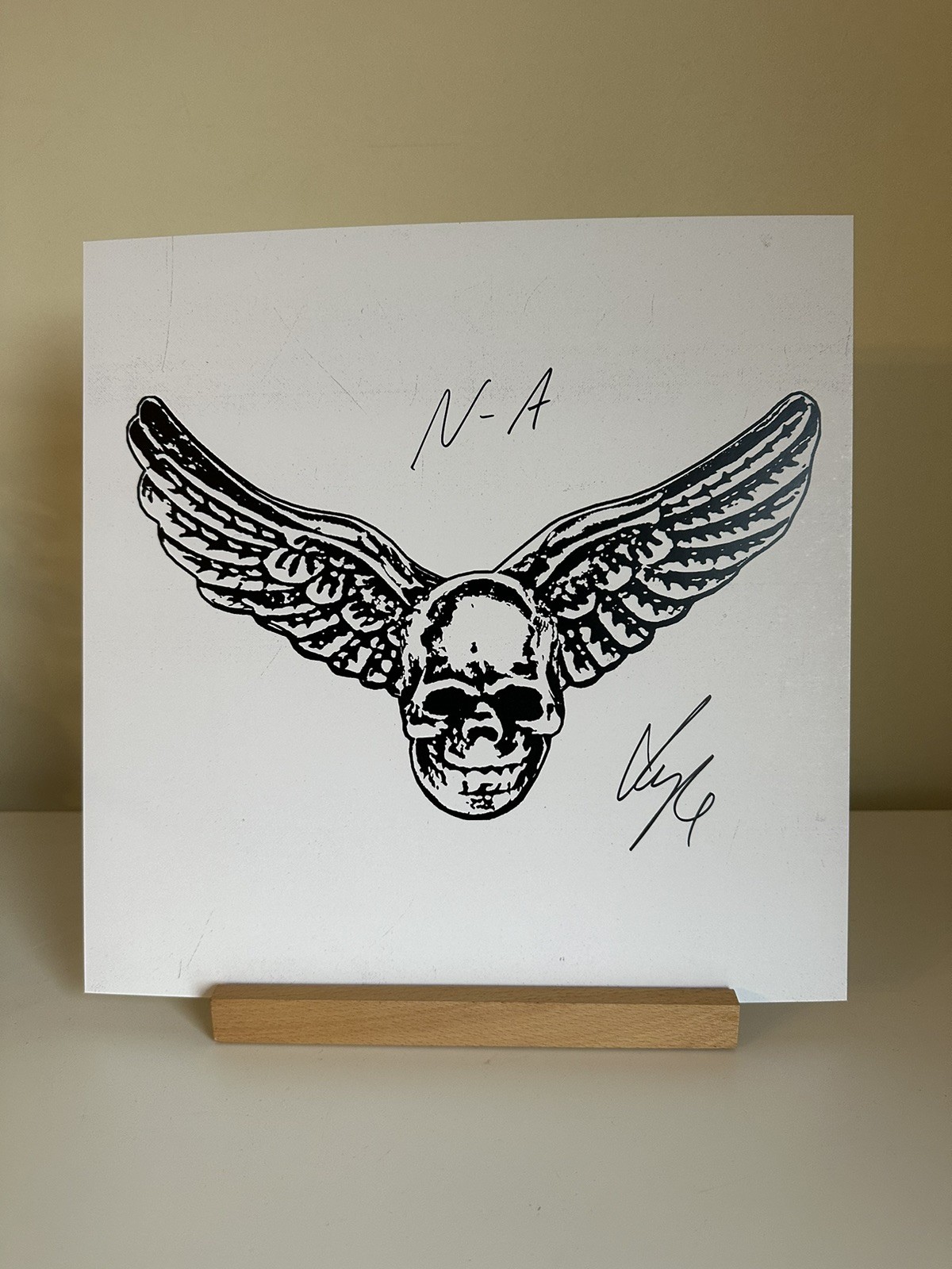 Aerosmith Yungblud – One More Time 12” Clear Vinyl Sealed Signed 12” Art Card