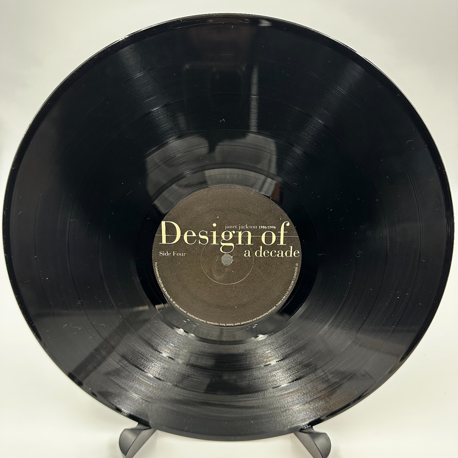 [Good Condition] Janet Jackson / Design Of A Decade 1986 -1996 Original 1996 US