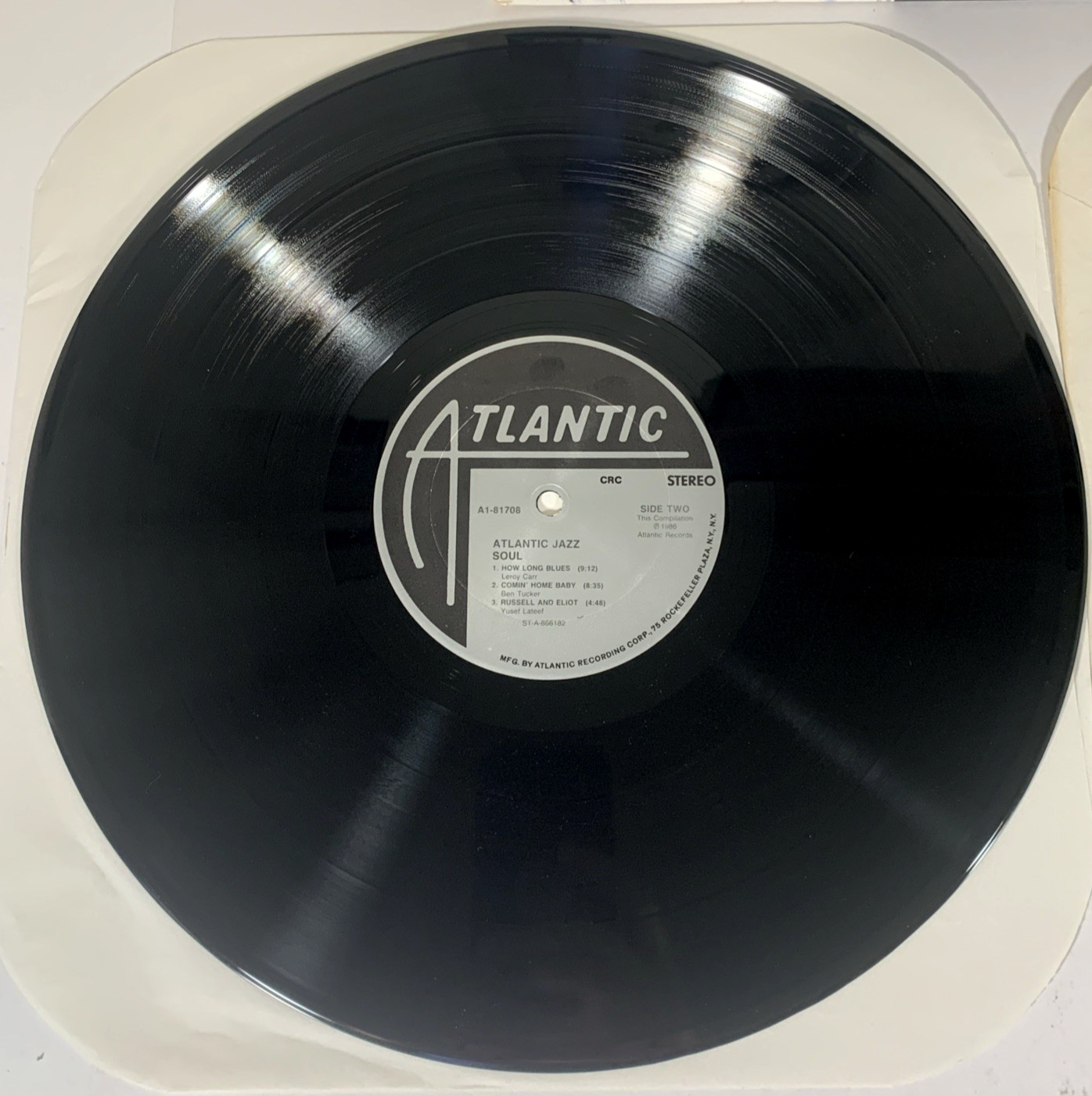 Atlantic Jazz Soul 2LP Gatefold 1986 Various Artists Vinyl MINT CRC Press