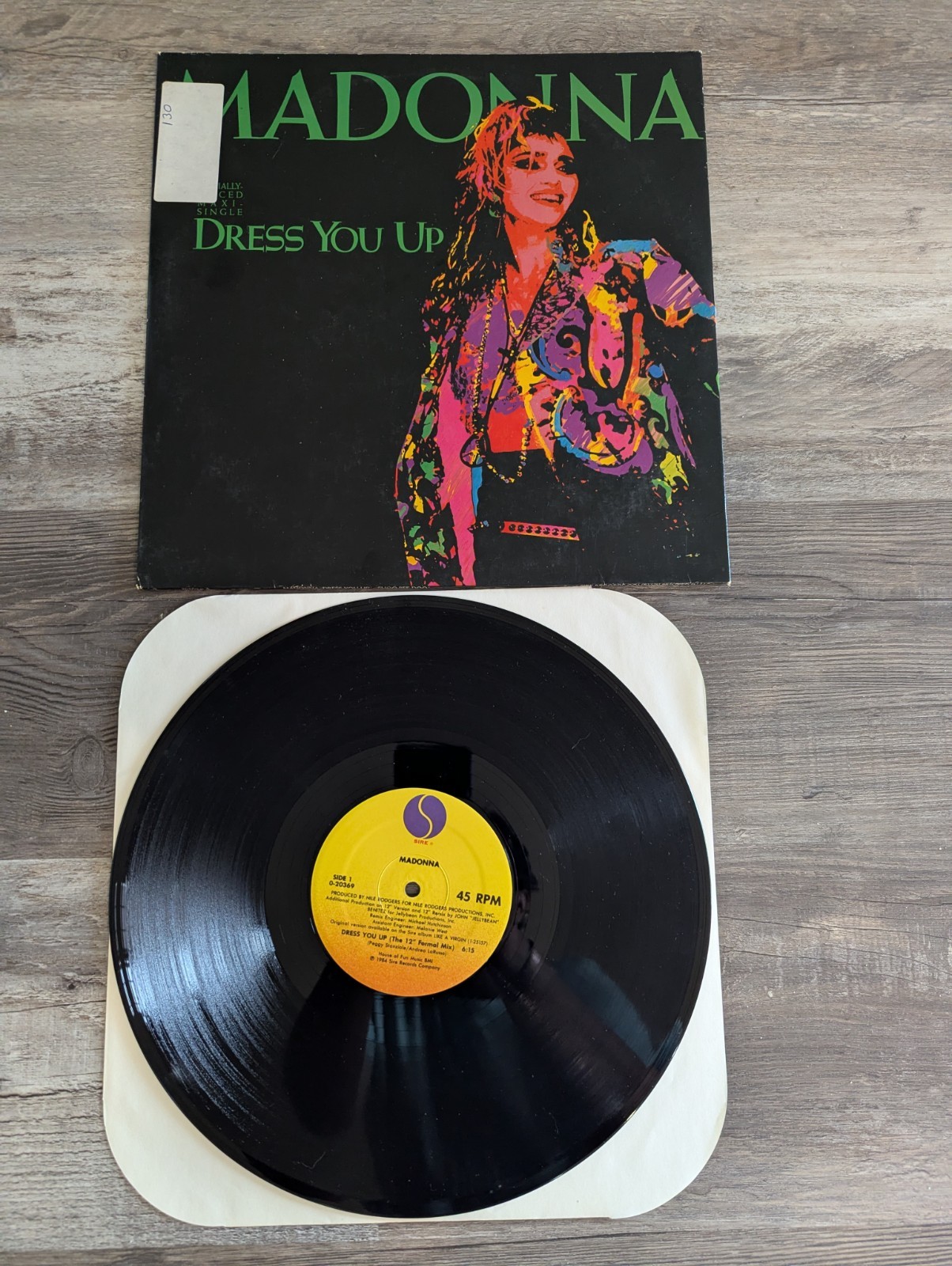 MADONNA – DRESS YOU UP – SIRE 1984 VINYL 12″ SINGLE 🔥