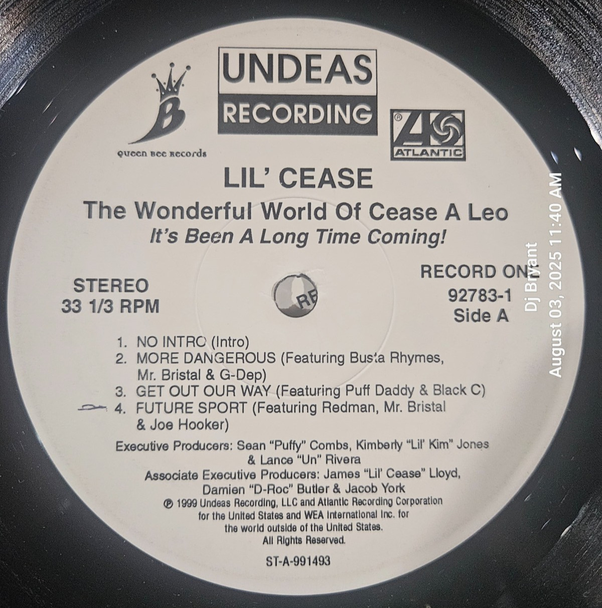 Lil’ Cease – The Wonderful World of Cease a Leo by Lil’ Cease a Leo (2 LP) 1999