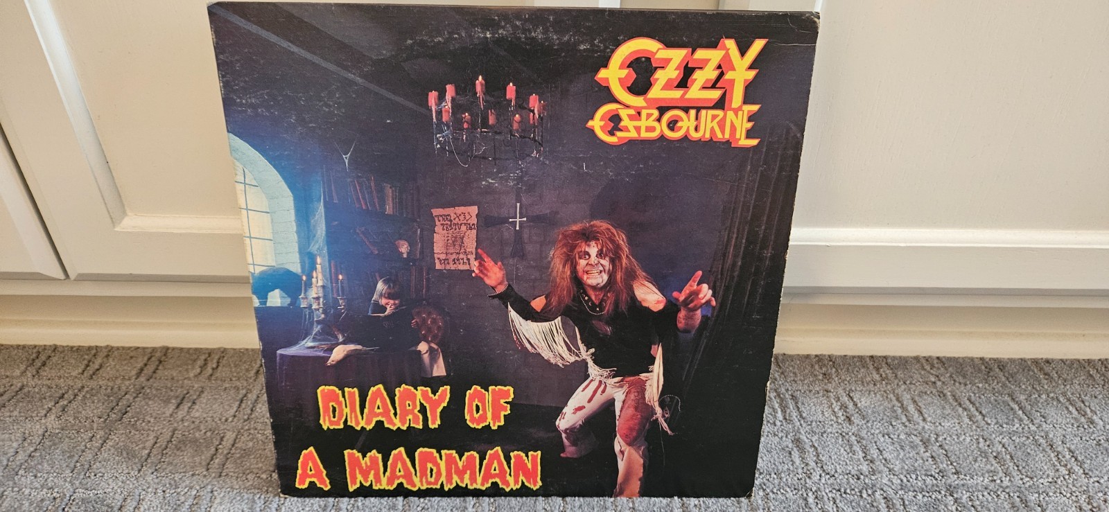 Ozzy Osbourne – Diary of a Madman Original 1981 Jet Records Label Release RARE