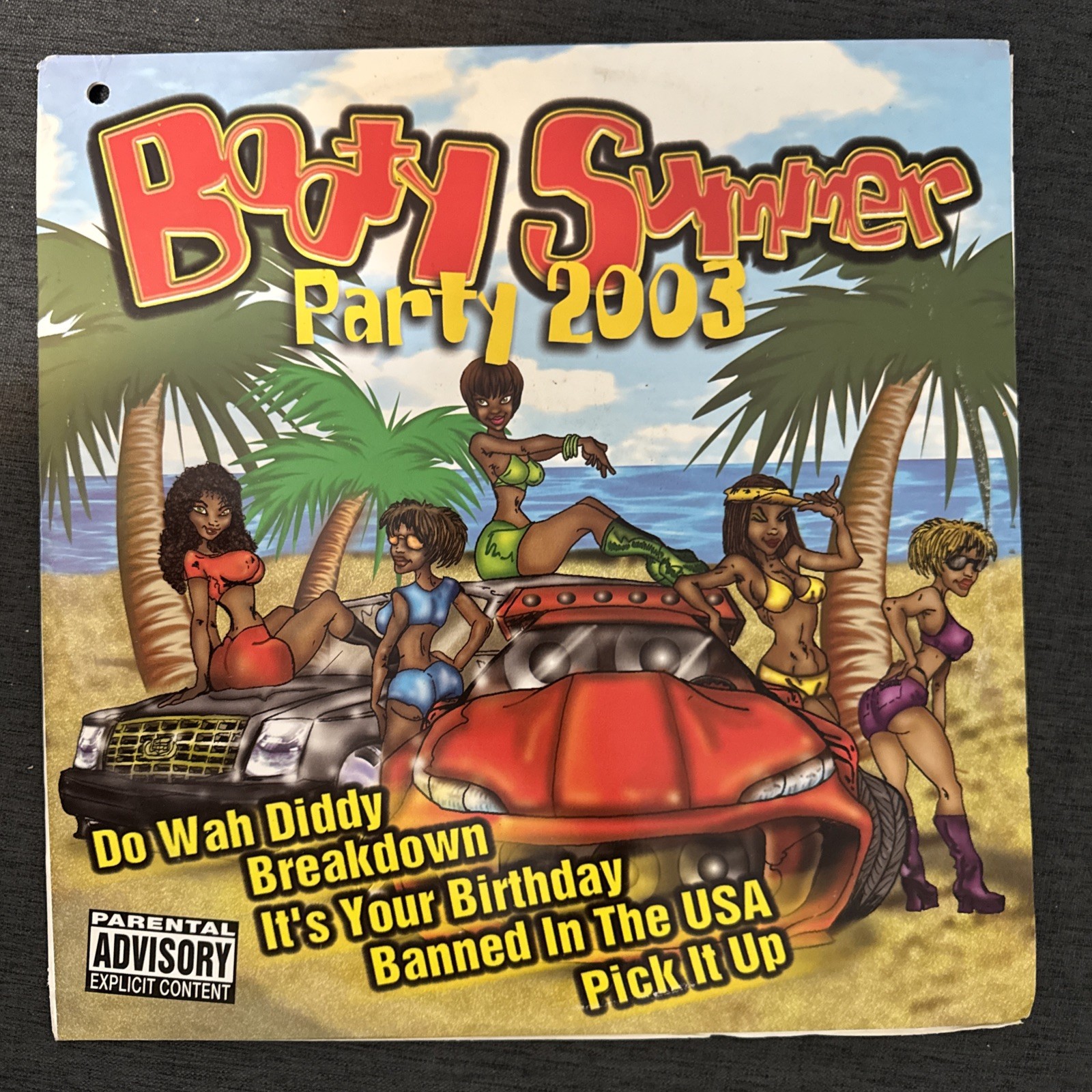 Booty Summer Party 2003 Dancehall Reggae DJ Compilation 12” Vinyl Do Wah Diddy