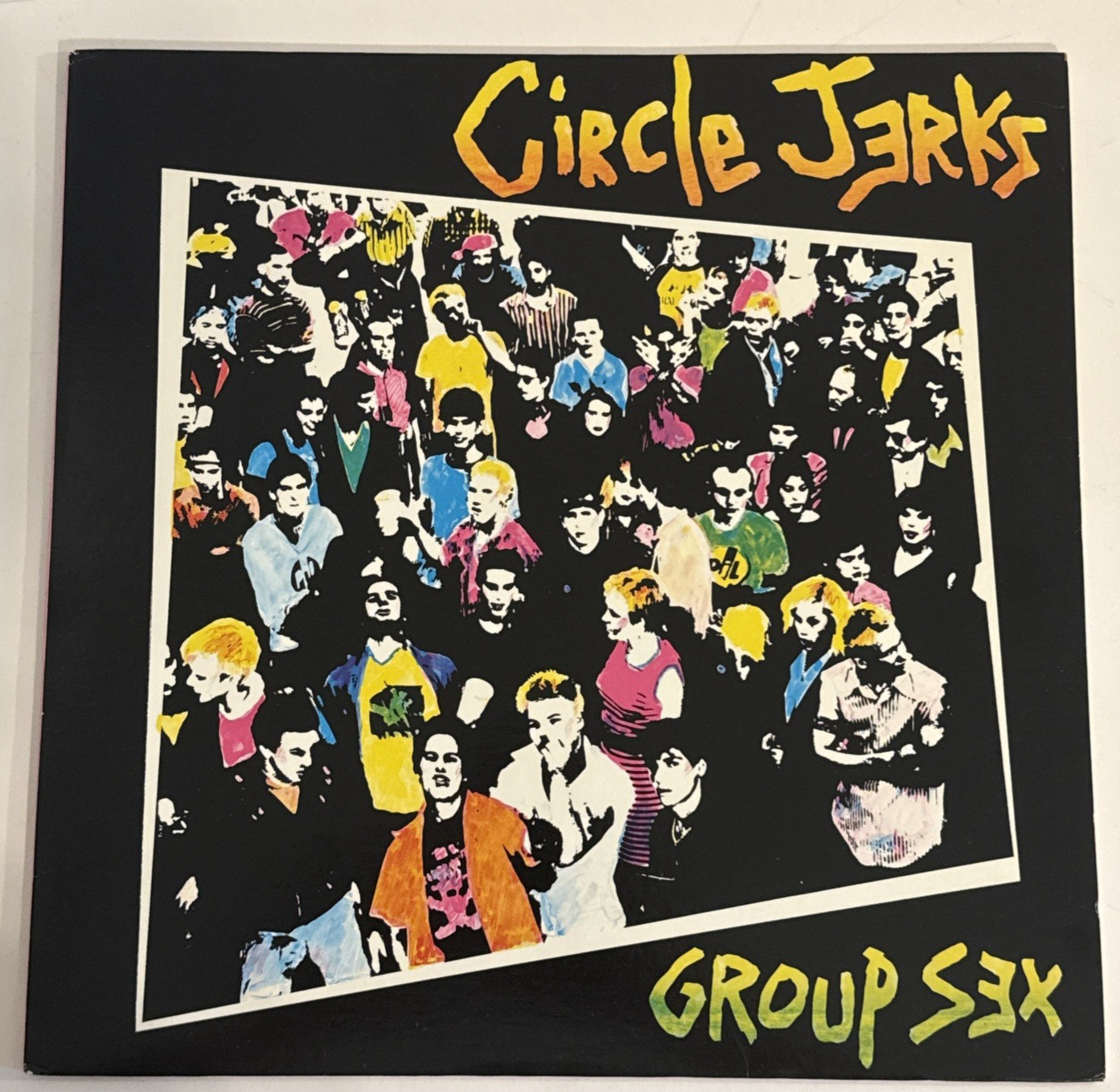 Circle Jerks – Group Sex – Early Frontier Records Pressing – Hardcore Punk