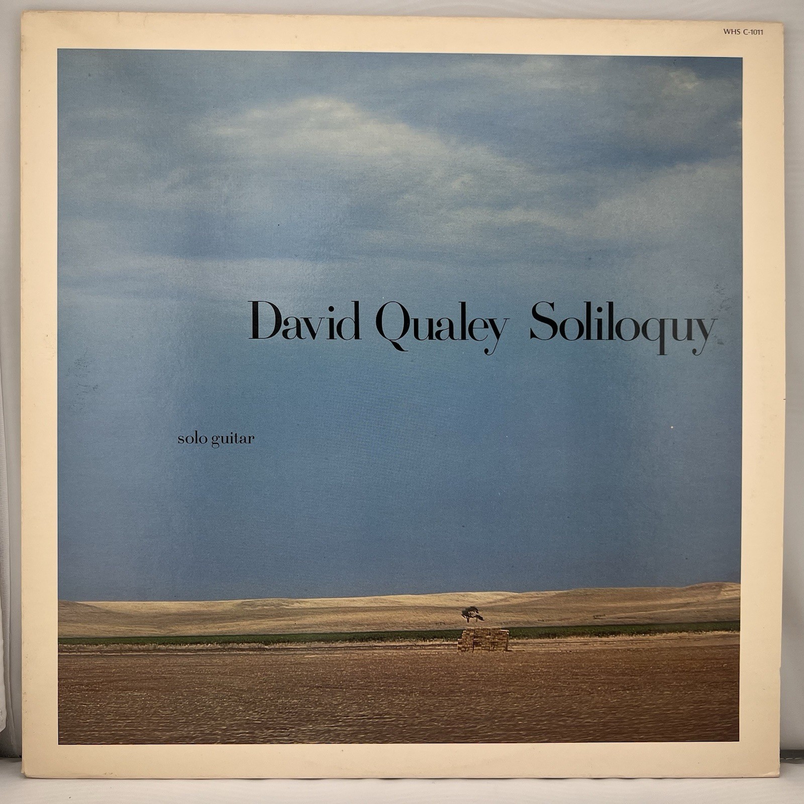 1980 David Qualey Soliloquy Contemporary Jazz Windham Hill Records Vinyl LP
