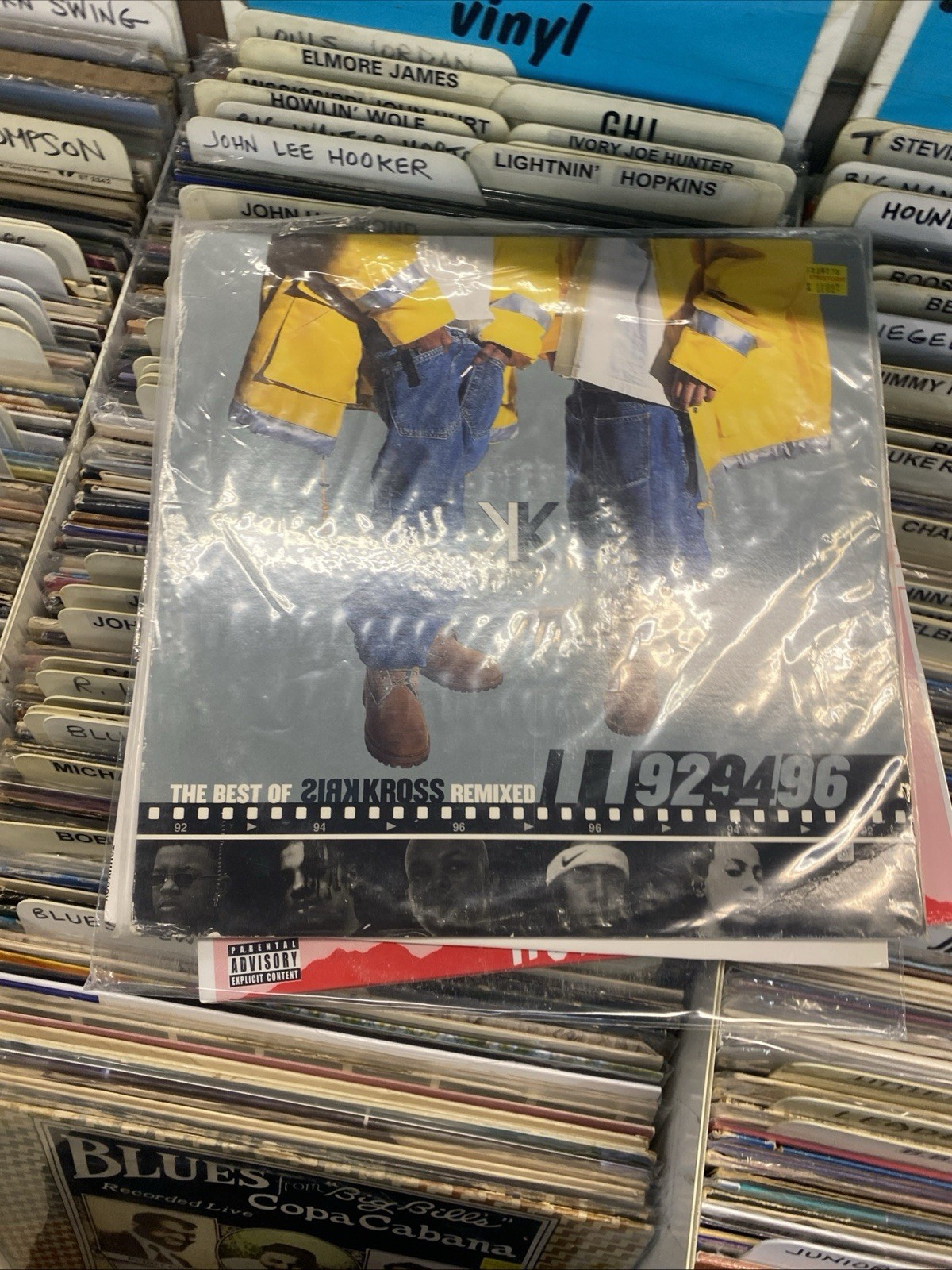 Kris Kross The Best of Kris Kross Remixed 92 94 96 Vinyl LP 1996 Columbia VG+