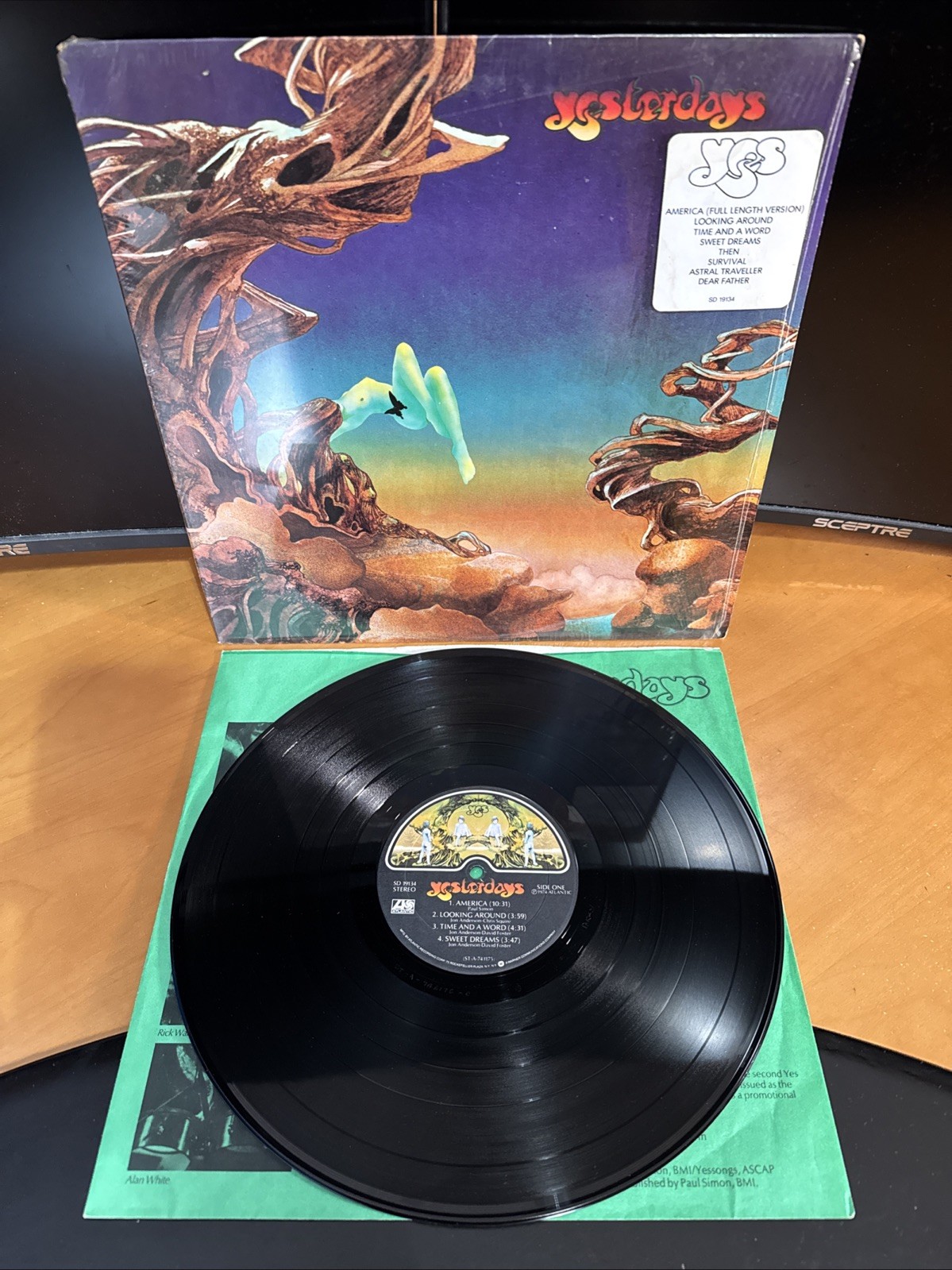 Yes | Yesterdays | Vinyl LP Atlantic SD 19134 B7 EX