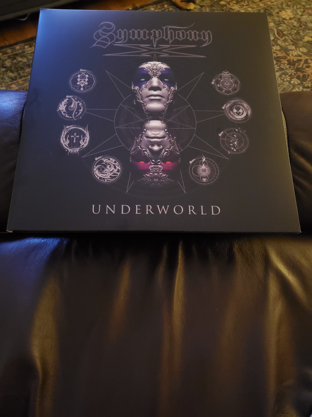 Underworld-by Symphony X (Record, 2025) Violet Vinyl LP Power Metal