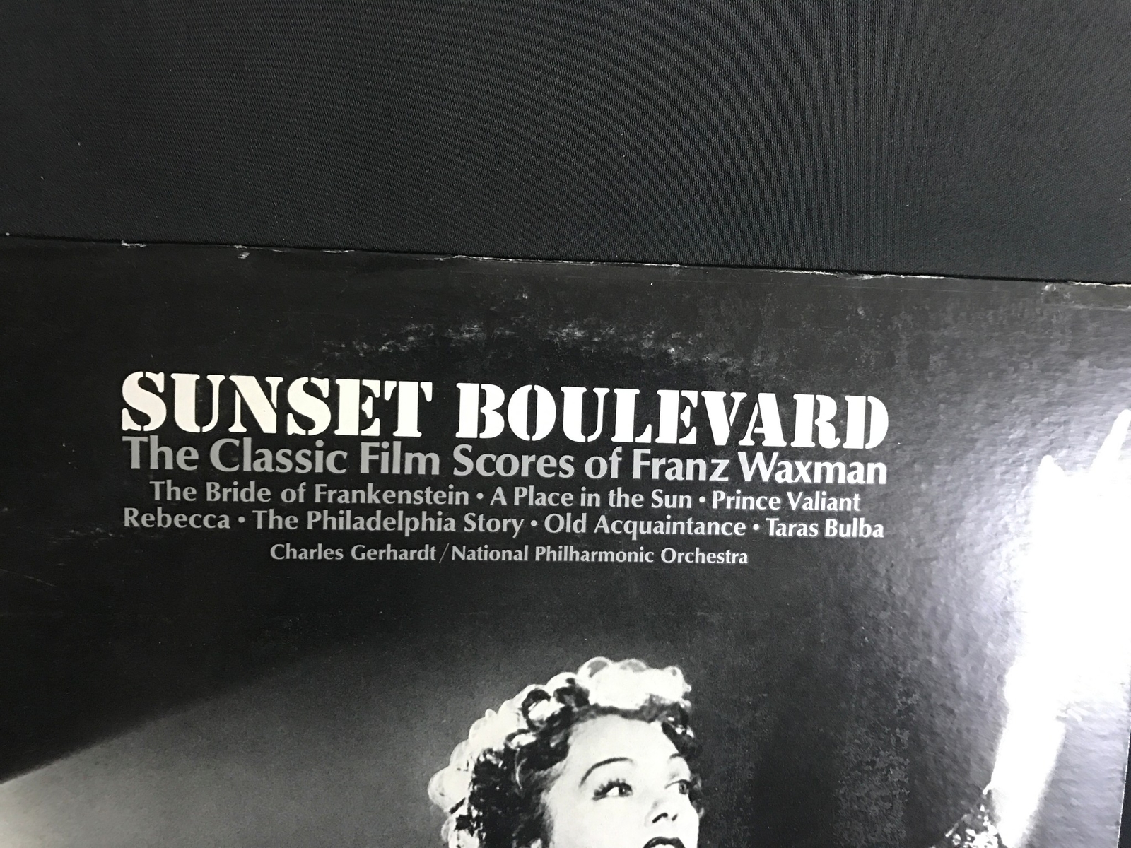 VINTAGE 1978 SUNSET BOULEVARD+CLASSIC FILM SCORES FRANZ WAXMAN MOVIE Soundtrack