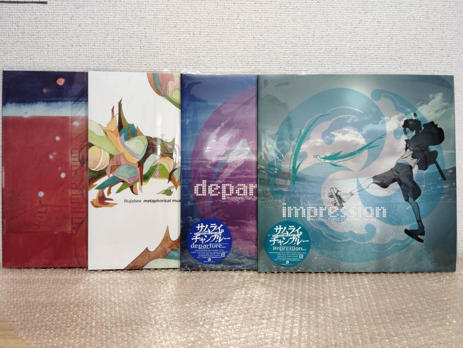 Samurai Champloo Nujabes Depature Impression Modal Soul Metaphorical LP Vinyl JP