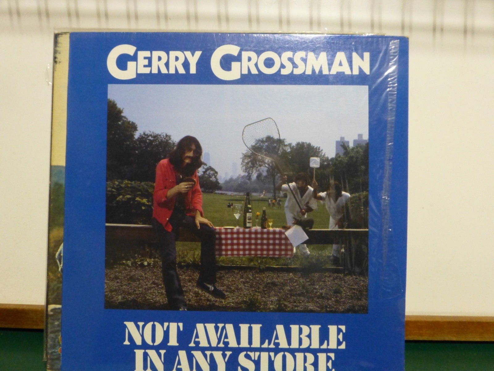 GERRY GROSSMAN NOT AVAILABLE IN ANY STORE PARTIALLY SEALED. MINT LP