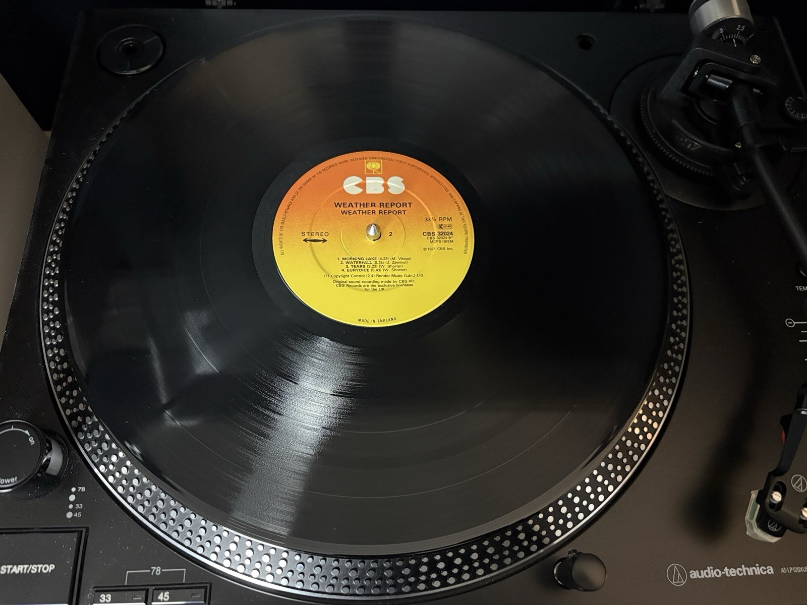 Weather Report Self Titled UK RE Vinyl Ex/VG