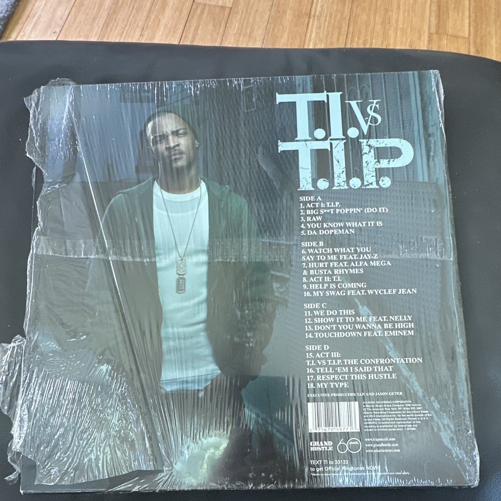 T.I. – T.I. vs T.I.P. 12″ Black Vinyl LP (Parental Advisory)