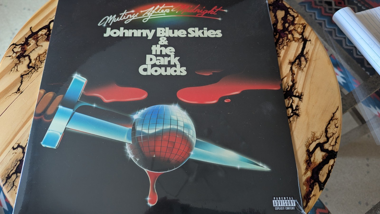 Johnny Blue Skies & the Dark Clouds – Mutiny After Midnight LP (Indie,Red Vinyl)