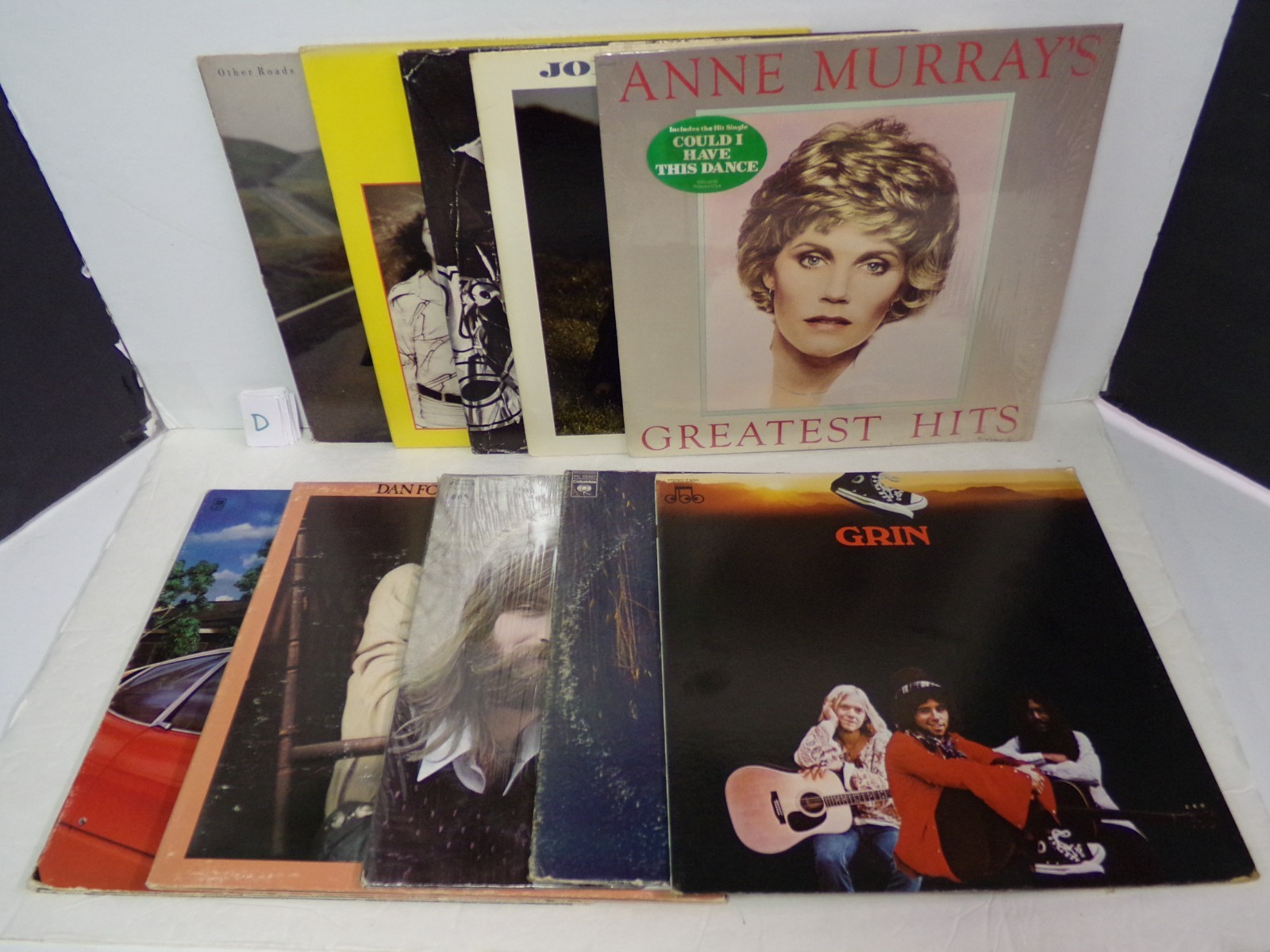 1970’s – 80’s Soft Rock / Pop Lot Of 10 – 33 RPM Albums