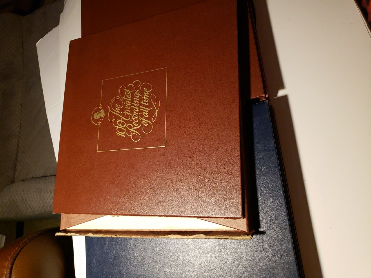 Lot Of 5 -2 LP Box Sets 100 Greatest Recordings Of All Time #’s 81-90 Red Vinyl