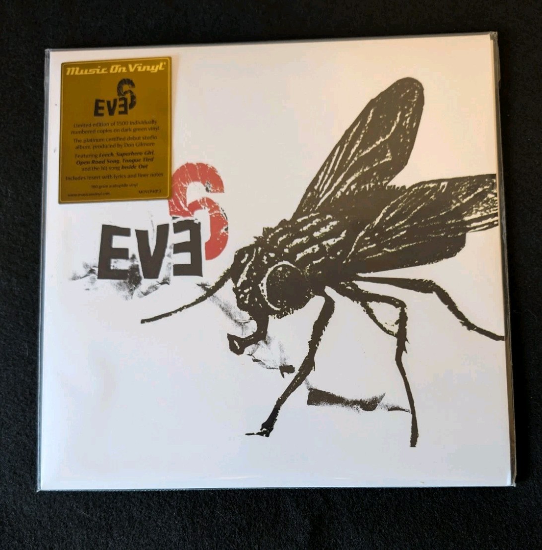 Eve 6 Self Titled “Fly” Dark Green Vinyl Record LP MOV Numbered x/1500