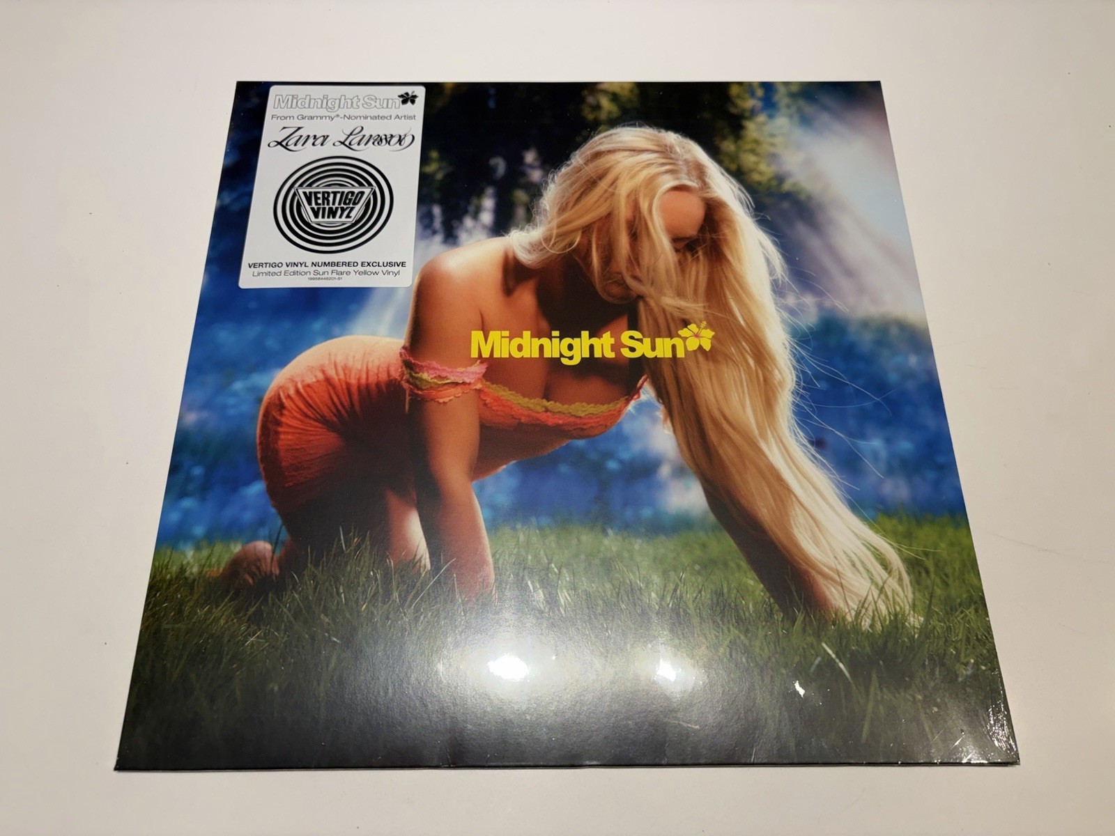 Zara Larsson – Midnight Sun Yellow Marble – VV Vertigo Exclusive Vinyl LP /3000